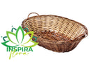 Cesta Padeira De Pães Vime Grande - 23x58x75 Ref: 623