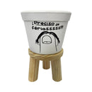 Suporte Tripé de Madeira 7,5 cm