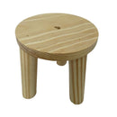 Kit 2 Suporte Tripé De Madeira