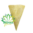 Buque Indonésia de Fibra Natural - Formato Cone 15x30cm