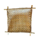 Peneira de Palha Quadrada P - 28cm