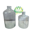 Kit 2 Vaso Garrafa Vidro