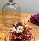 Redoma Cúpula De Vidro Decoração 15Cm - PP