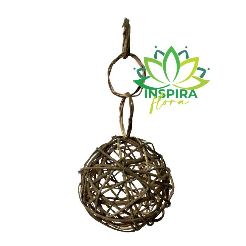 Bola De Cipó Pendente M 25x64