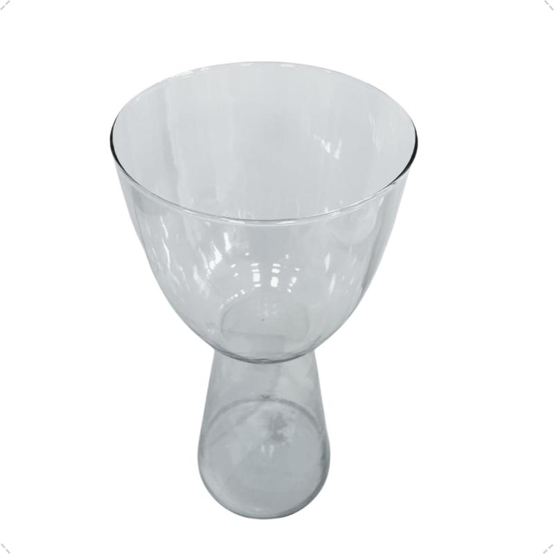 Vaso Vidro Pequim Grande Decoração Sala Escritório 48 cm