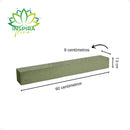 Espuma Floral Para Festa Forma Tijolo CX/18 Unidades Barra