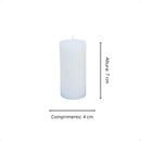 Kit 10 Velas Pitoco 7 Cm Decoração Parafina Casamento Vidro