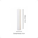 1 Unidade Vela Pitoco 15 Cm Decoração Parafina Casamento Casa