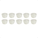 Kit 10 Velas Flutuantes Meia Bola Decoração Pequena Parafina