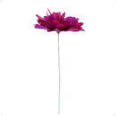 Flor De Folha No Galho Arame Dobrável Pink Cores Variadas Seco Arranjo