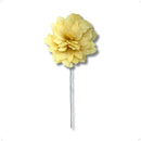 1 Flor de Folha Quina Com Arame Dobrável Desidratada - Alvejada