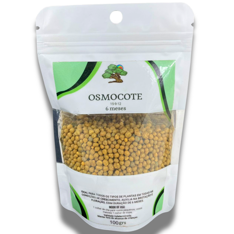 Osmocote Plus 15-9-12 Fertilizante 100g Adubo Planta 6 Meses