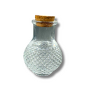 Garrafinha Bujão Com Rolha Vidro Decorativo 50 Ml Arranjo