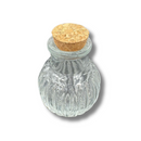 Garrafinha Vidro Riscado Com Rolha Decoração Solitário 50 Ml