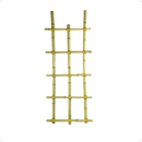 Treliça De Bambu Módulo 1 Metro Jardim Vertical Decoração Solo