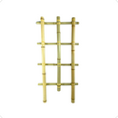 Treliça De Bambu Módulo Decoração 80cm Jardim Vertical Solo