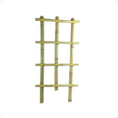 Treliça De Bambu Módulo Decoração 80cm Jardim Vertical Solo