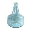 Vaso Garrafa Passione De Vidro Com Mini Latania Decoração