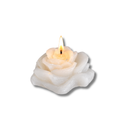 Mini Vela Decorativa Em Formato De Rosa 7 Artesanal