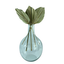 1 Mini Folha De Palmeira Latania Leque Pena Desidratada Seca