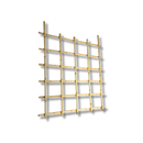 Treliça De Bambu Natural 110x100cm Artesanal Resistente Casa
