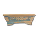 Vaso de Cerâmica Oriental Ikebana Montana G Para Bonsai Quadrado 10x20x26